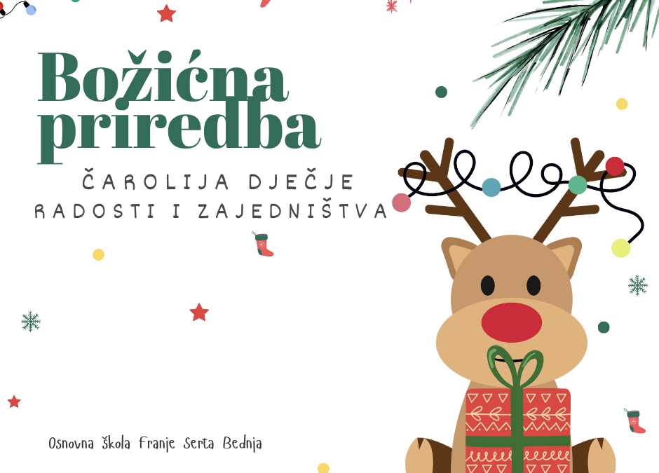 Božićna priredba u OŠ Franje Serta Bednja – čarolija dječje radosti i zajedništva