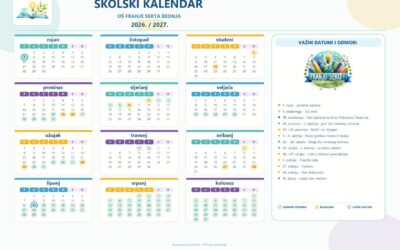 Školski kalendar 2026./2027.